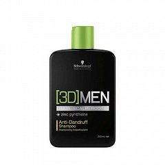 Шампунь активатор роста волос – очищение 250 мл (Schwarzkopf Professional, [3D]MEN)