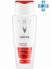 Шампунь тонизирующий от выпадения волос Деркос 200 мл (Vichy, Dercos)